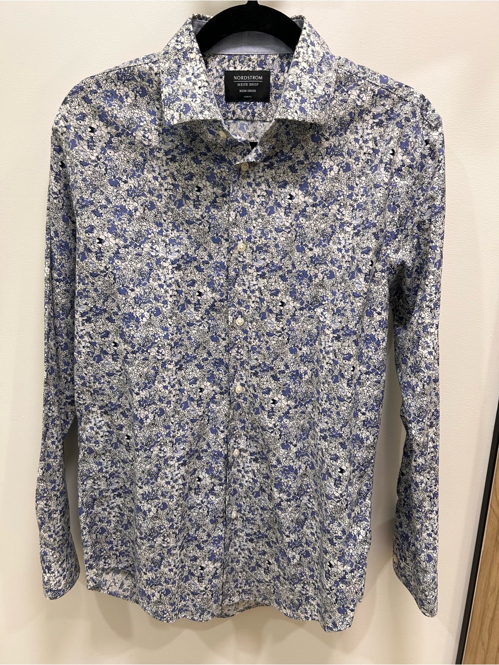 Nordstrom Floral Dress Shirt size 15.5